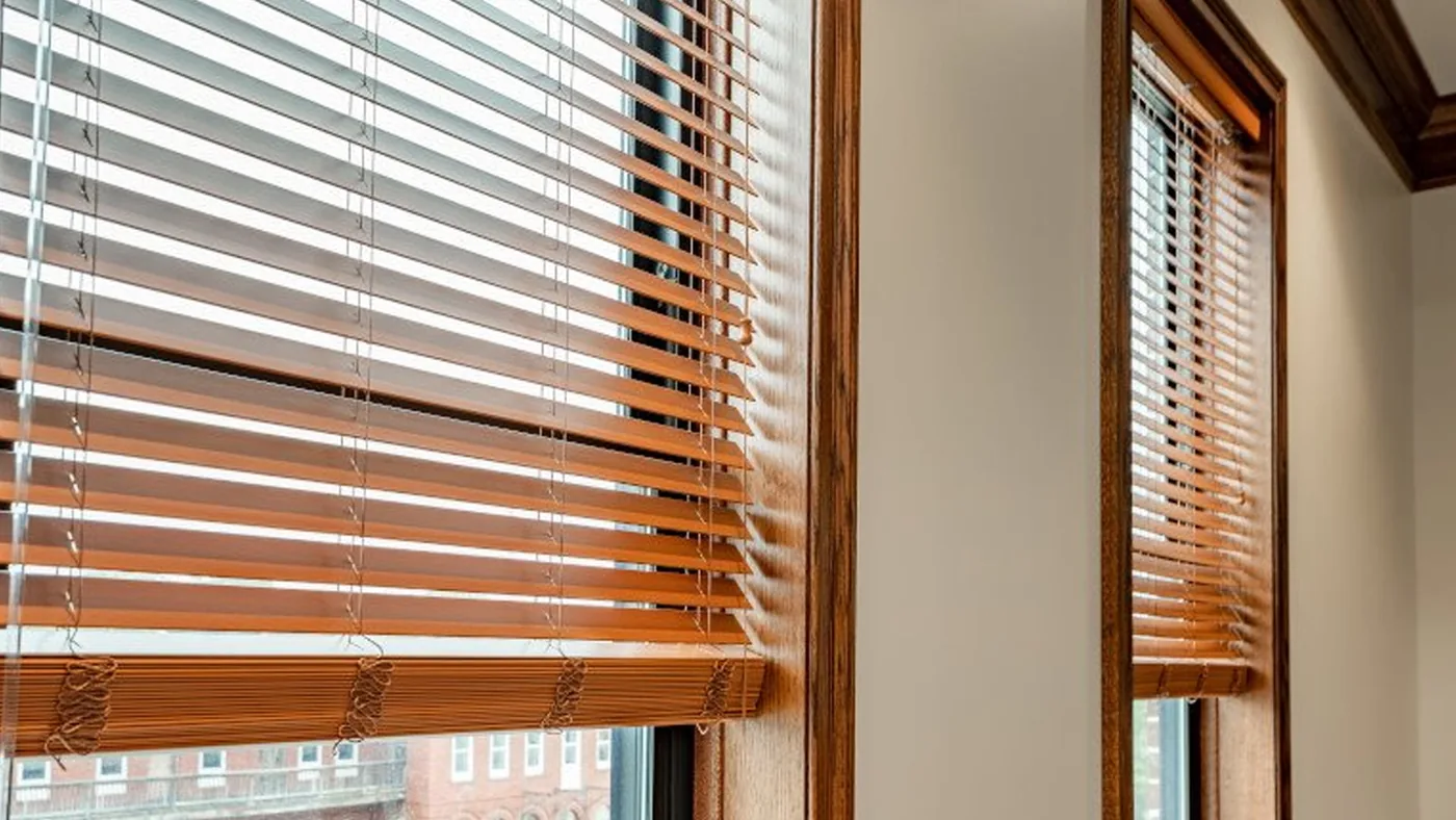 Faux Wood Blinds project by EP Prime in El Paso