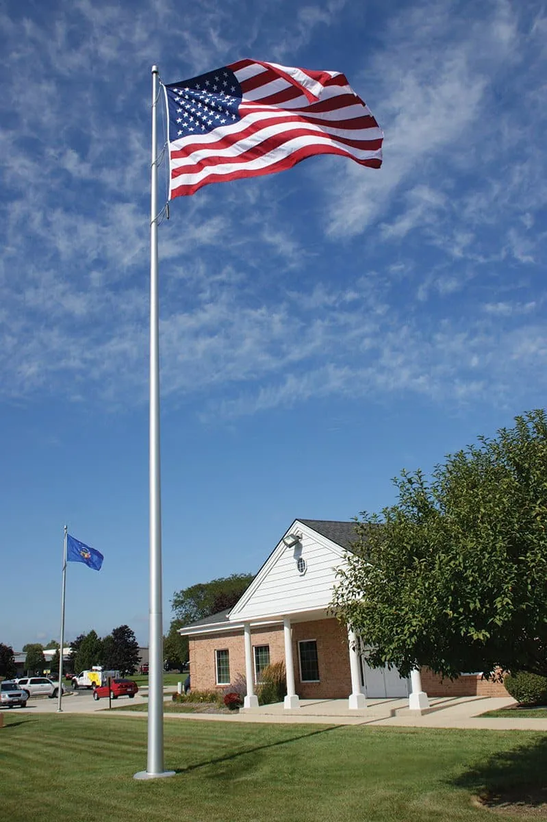 Flagpoles project by EP Prime in El Paso